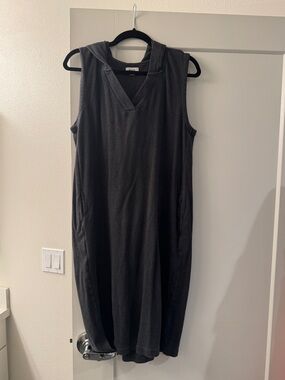 PACT Airplane Dress in Gray size L